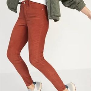 🛍️ Old Navy Burnt Orange Corduroy Skinny